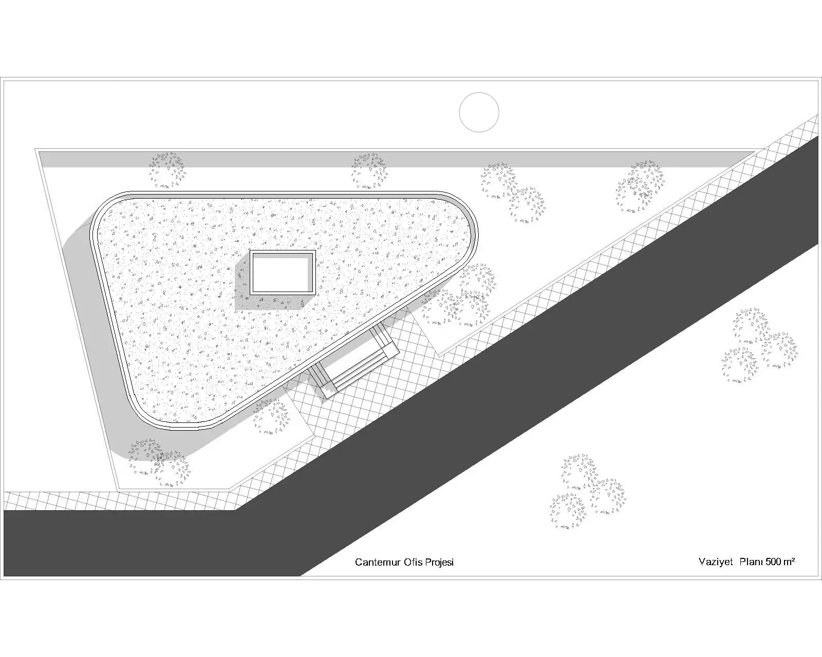 kocaeli derince modern ofis projesi vaziyet mst mimarlik
